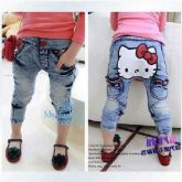 Calça legging hello kitty