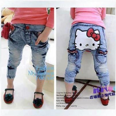 Calça legging hello kitty